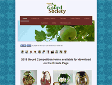 Tablet Screenshot of ocgourdsociety.org
